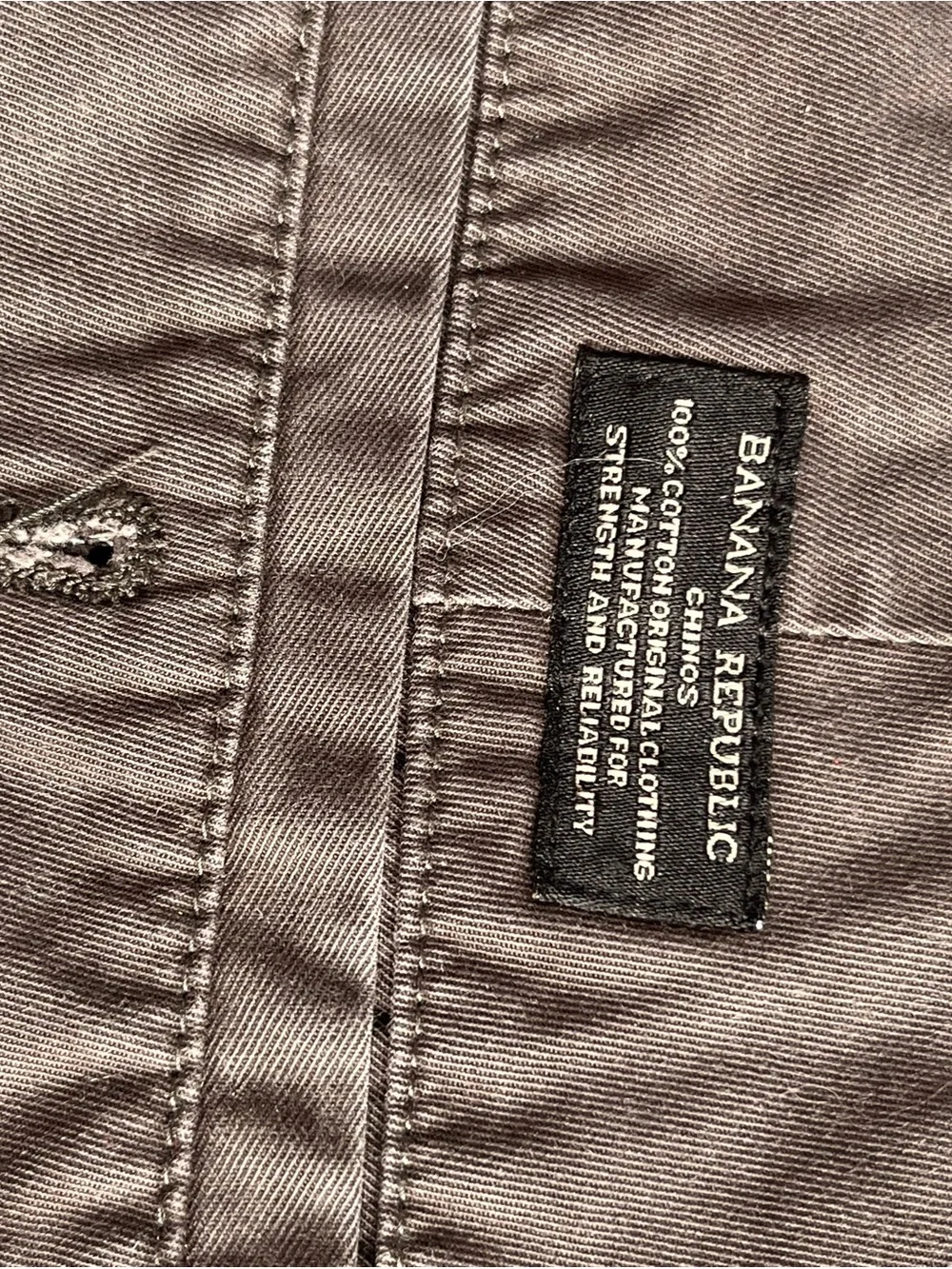 Banana Republic Dark Brown Chino Pants